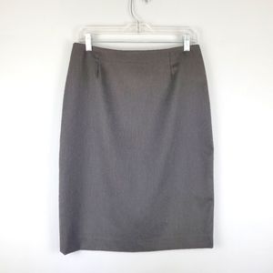 RANDY KEMPER Dark Gray Dress Skirt, Size 6